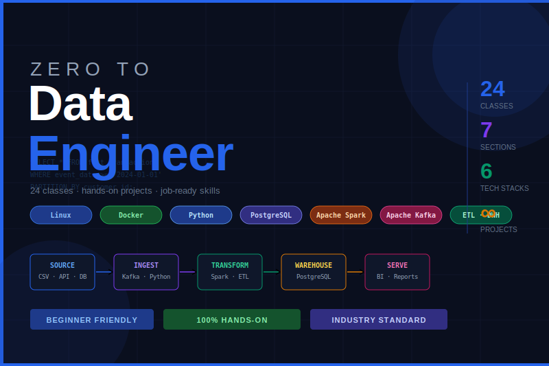 Zero to Data Engineer